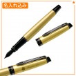 【名入れ無料】ウォーターマン エキスパート 万年筆 F(細字) メタリック ゴールドRT 2119270 WATERMAN|万年筆|ウォーターマン