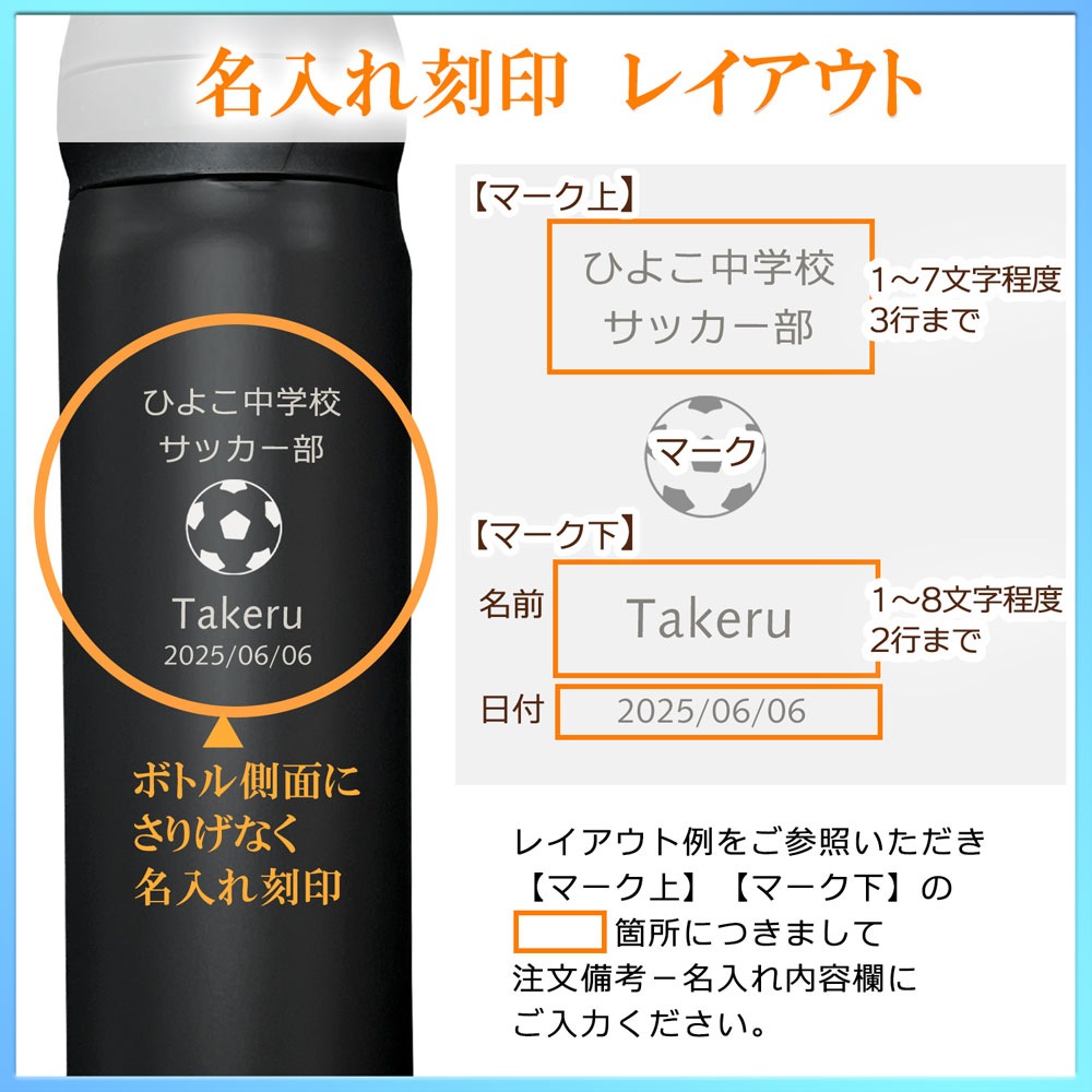 名入れ込み サーモス 水筒 真空 断熱 ケータイマグ JNL-S500 ステンレス 魔法瓶 THERMOS