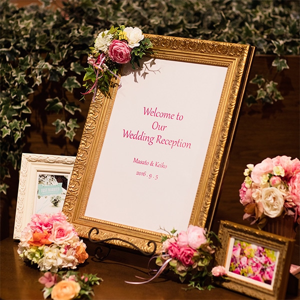 ウェルカムボード用額縁 8209 A3（420×297mm） 前面UVカットアクリル仕様