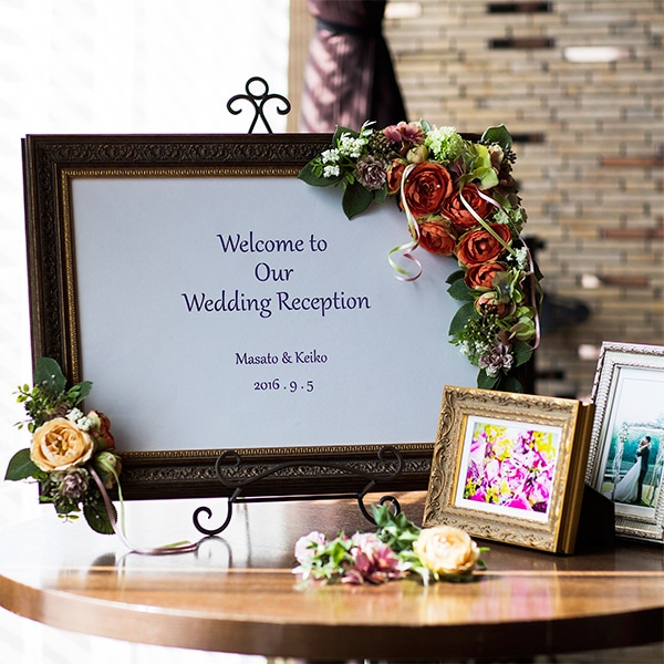 ウェルカムボード用額縁 8203 A3（420×297mm） ★布貼りタイプマット付き 【選べるマットは13色】 前面UVカットアクリル仕様