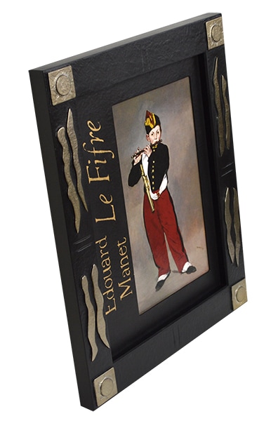 マネ 『笛を吹く少年』 ハンドメイドフレーム 大額 - 額縁専門店