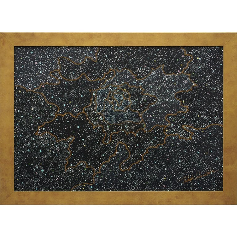 額装作品 浜武武士『ワレワレハチキュウジンダ』☆1枚限定☆