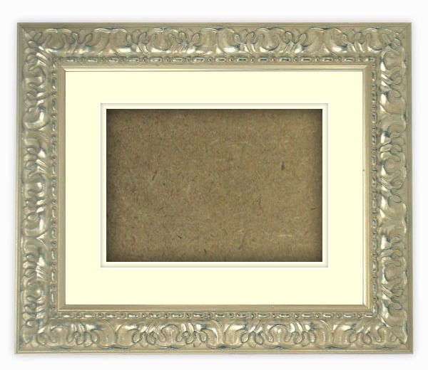 シャドーボックス額縁 246/シルバー 八つ切（303×242mm） 前面UVカット