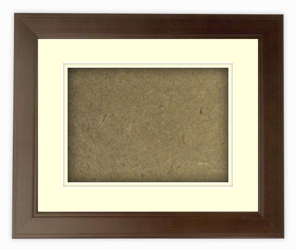 シャドーボックス額縁 433/マホガニー インチ（254×203mm） 前面UV