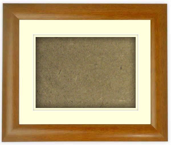 シャドーボックス額縁 433/マホガニー インチ（254×203mm） 前面UV