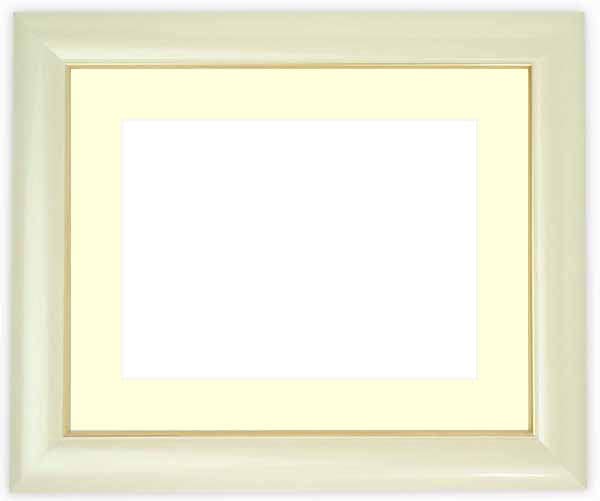 押し花額縁 30009/パールホワイト 36額（360×290mm） マット付【osbn-C】 ※特殊加工品につき注文後のキャンセル・返品交換不可