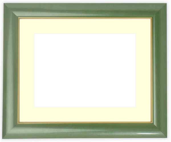 押し花額縁 30009/パールグリーン 60額（606×455mm） マット付【osbn-C】 ※特殊加工品につき注文後のキャンセル・返品交換不可