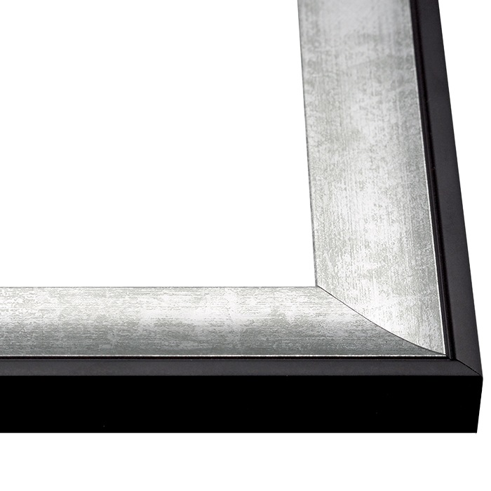写真用額縁 GR-1903/シルバー 写真八つ切（216×165mm） 前面UVカット