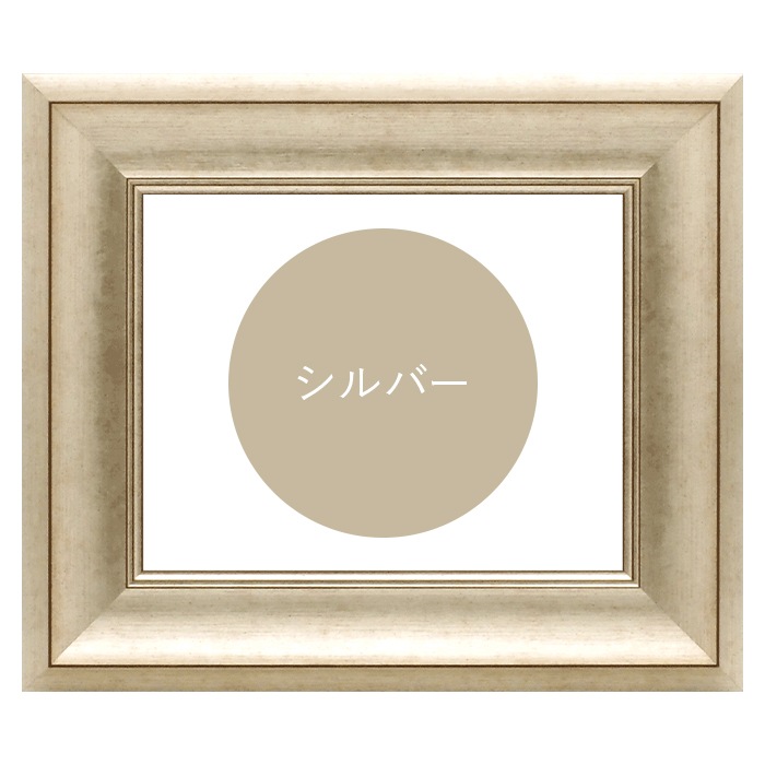 デッサン額縁 8167/シルバー A4（297×210mm） 前面UVカットアクリル仕様