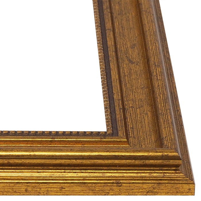 【アウトレット】 デッサン額縁 8111/ゴールド A5(210×148mm) 前面UVカットアクリル仕様 ※アウトレット品につき注文後のキャンセル・返品交換不可