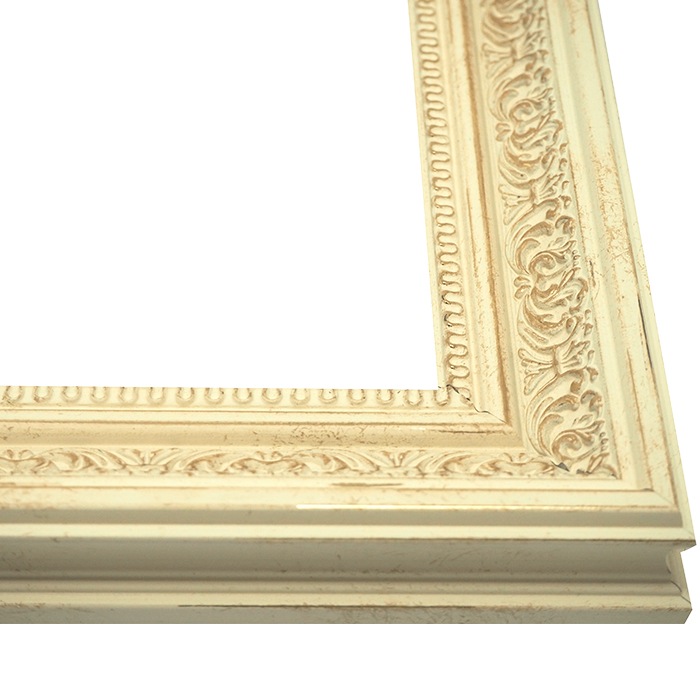 正方形額縁 8203/ホワイト 350角（350×350mm） 前面UVカットアクリル仕様