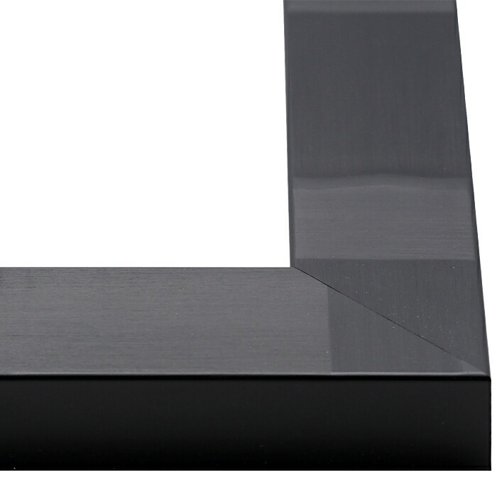 油絵額縁 エスポワール/ブラック M12号（606×410mm） 前面UVカットアクリル仕様 [dras_22]