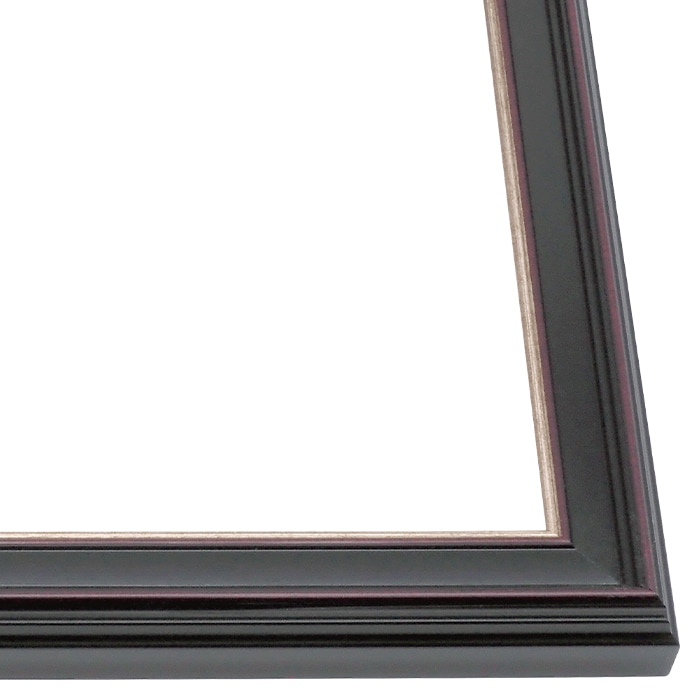 賞状額縁 8169/赤鉄 賞状B5（264×185mm） 前面UVカットアクリル仕様