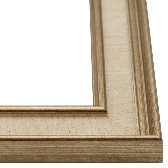 油絵額縁 8159/Sアイボリー P10号（530×410mm） 前面UVカットアクリル仕様 [dras_26]