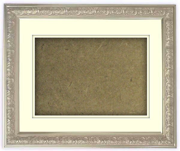 シャドーボックス額縁 シャイン/シルバー インチ（254×203mm） 前面UV