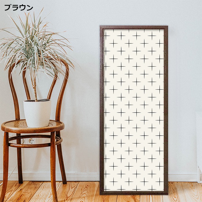 木製手ぬぐい額 額縁サイズ：890×330mm ※手ぬぐい固定用台紙