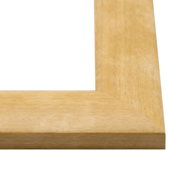 【キズ・ヘコミあり品】水彩額 SF520/木地 水彩F8（455×380mm） 前面UVカットアクリル仕様 マット付き