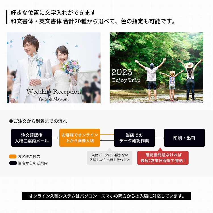 【ラミネート加工】高品質写真・ポスター印刷（合成紙印刷×ラミネート）