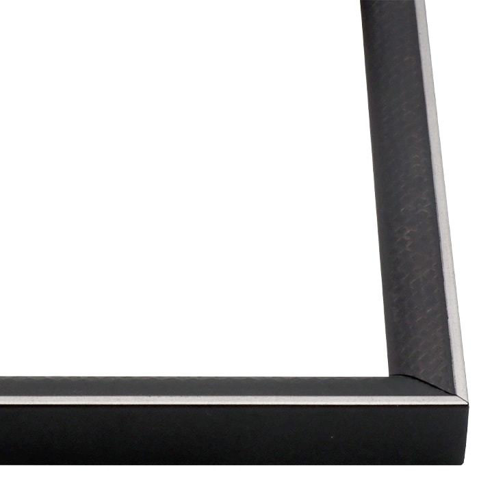 賞状額縁 エッフェル黒/銀(B-267976) 中衣(424×333mm) 前面UVカットアクリル仕様 ラーソン・ジュール