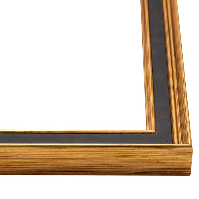 正方形額縁 DS6769/ゴールド 750角（750×750mm） 前面UVカットアクリル仕様 [dras_10] ※大型商品につき注文後のキャンセル・返品交換不可 [送料別商品]