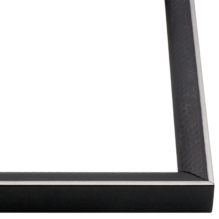 賞状額縁 エッフェル黒/銀（B-267976） 大賞（439×318mm） 前面UVカットアクリル仕様 ラーソン・ジュール