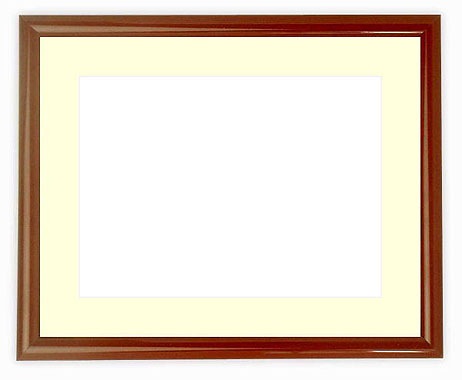押し花額縁 713/赤タメ 16正方額(160×160mm) マット付【osbn-C】 ※特殊加工品につき注文後のキャンセル・返品交換不可