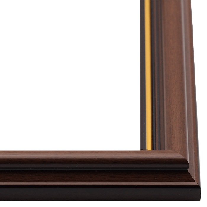 【アウトレット】 デッサン額縁 9652/ブラウン A4（297×210mm） 前面UVカットアクリル仕様 ※アウトレット品につき注文後のキャンセル・返品交換不可