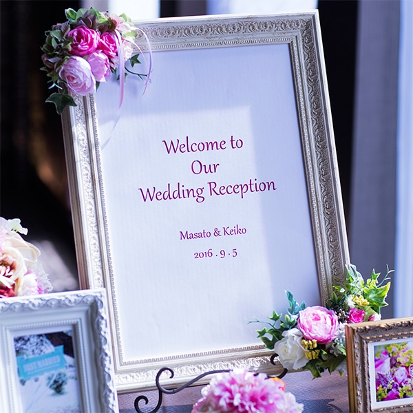 ウェルカムボード用額縁 8203 A4（297×210mm） 前面UVカットアクリル