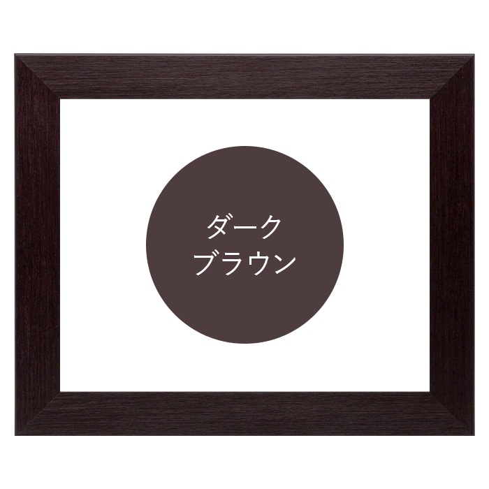 書道額 1530 書道半紙(333×242mm) ブラック/ダークブラウン/チーク/シルバー 前面UVカットアクリル仕様 ※落とし仕様