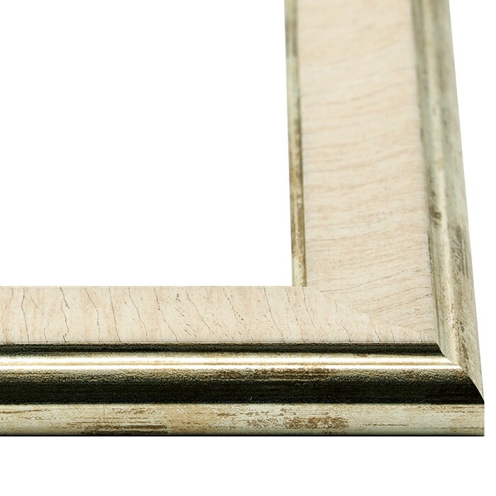 油絵額縁 8137/アイボリー F15号（652×530mm） 前面UVカットアクリル仕様 [dras_30]