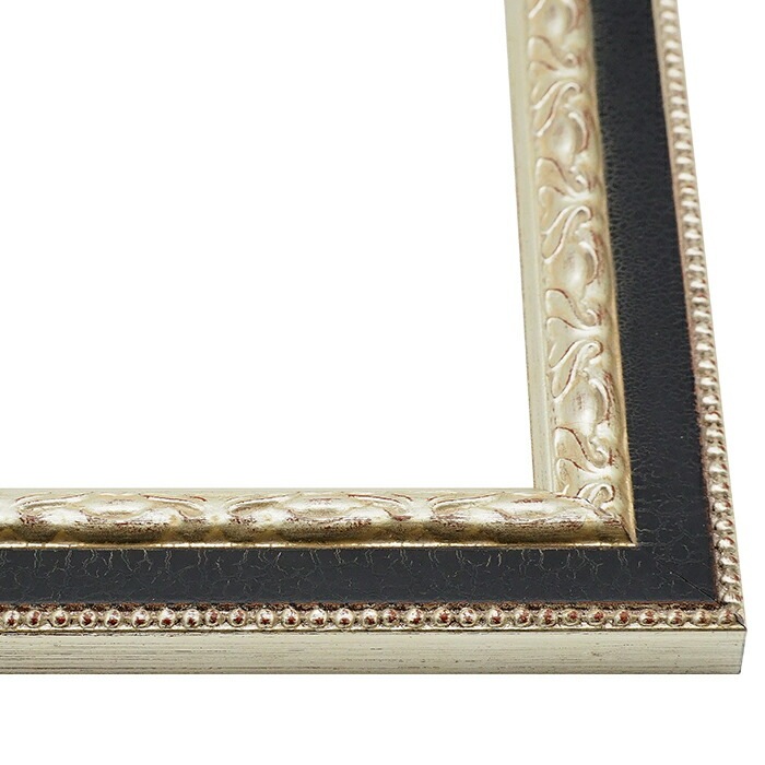 写真用額縁 9371黒/銀 写真A3（420×297mm） 前面UVカットアクリル仕様