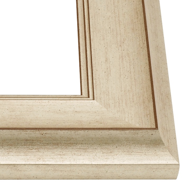 油絵額縁 8167/シルバー F0号（180×140mm） 前面UVカットアクリル仕様 [dras_26]