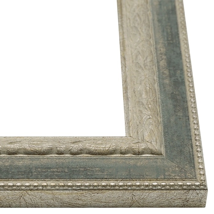 油絵額縁 8234/Sブラック F6号（410×318mm） 前面UVカットアクリル仕様