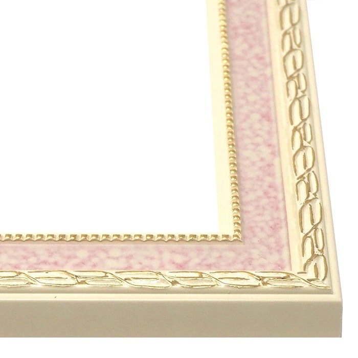 デッサン額縁 5663/ピンク A2（594×420mm） 前面UVカットアクリル仕様