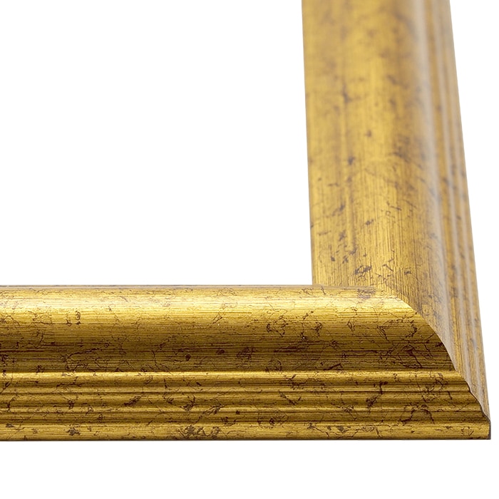 書道額 9580 書道半切1/4（680×180mm） ゴールド/シルバー 前面UV