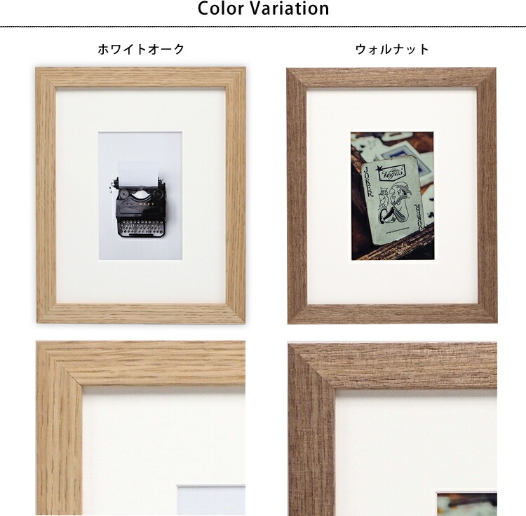 額入りアクリル画 正方形額縁 SLICE 200角（200×200mm） 前面UVカットアクリル仕様