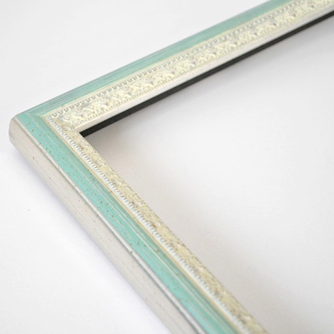 【アウトレット】 デッサン額縁 マジョルカ/Sブルー 四つ切（424×348mm） 前面ガラス仕様 ラーソン・ジュール ※アウトレット品につき注文後のキャンセル・返品交換不可