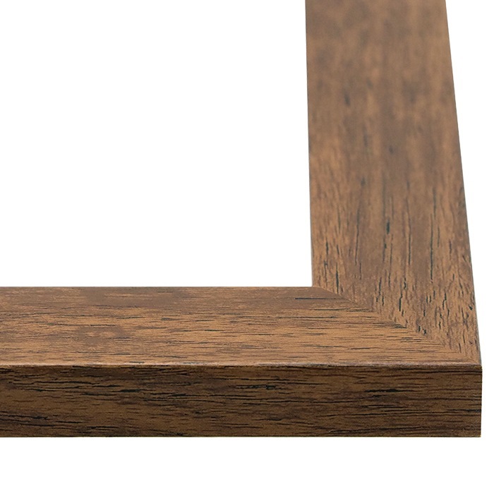 正方形額縁 8146/ブラウン 200角(200×200mm) 前面UVカットアクリル仕様