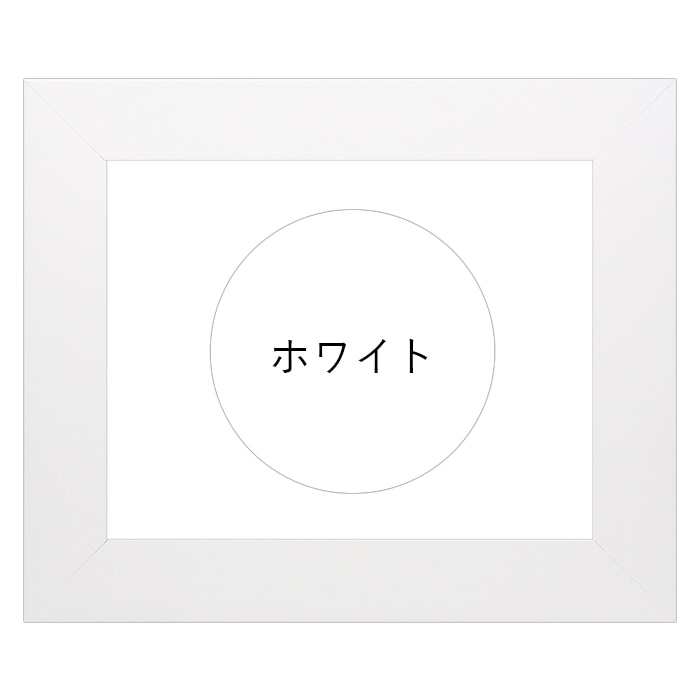 横長額縁 LJ004 500×300mm ブラック(C-1058B)/ホワイト(C-1057W) 前面UVカットアクリル仕様 ラーソン・ジュール