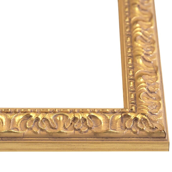 油絵額縁 246/ゴールド F10号（530×455mm） 前面UVカットアクリル仕様