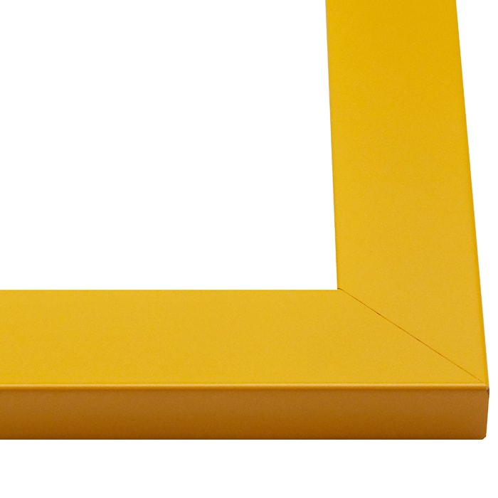 水彩額 5906/イエロー 水彩F10（530×455mm） 前面UVカットアクリル仕様 マット付き