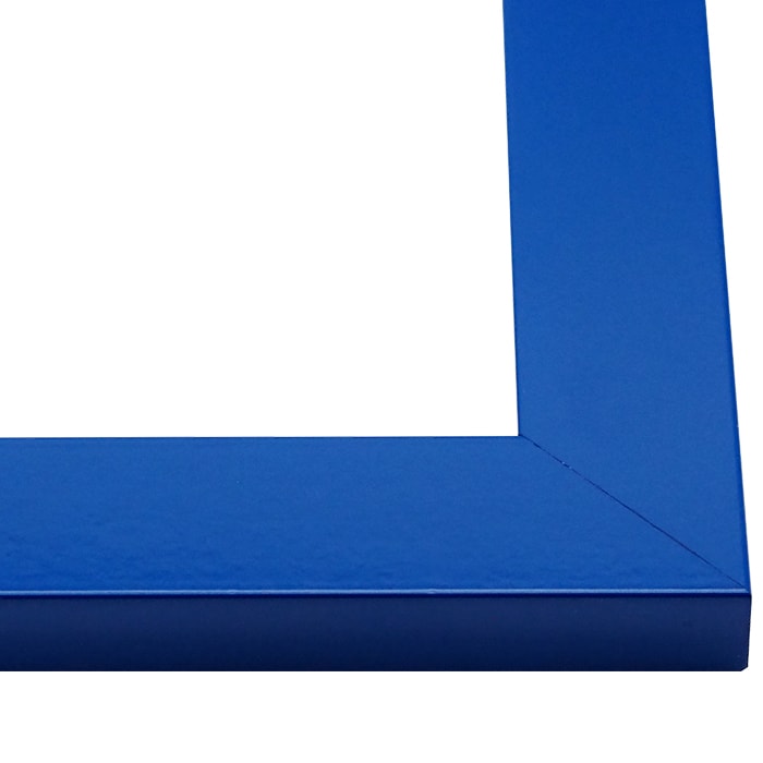 水彩額 5906/ブルー 水彩F10（530×455mm） 前面UVカットアクリル仕様 マット付き