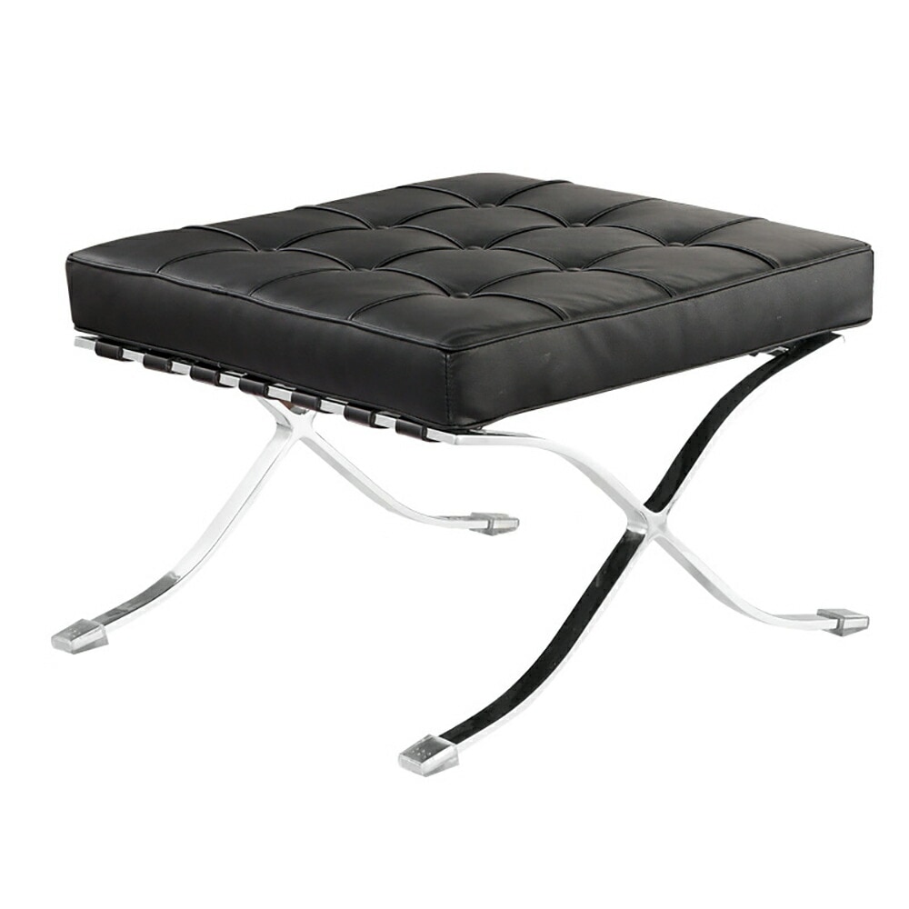 VeroMan バルセロナチェア ソファ ボタン留め 一人掛け スチールチェア