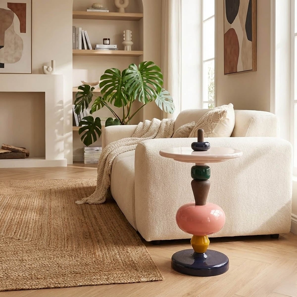 VeroMan サイドテーブル コーヒーテーブル ソファーサイド ベッド