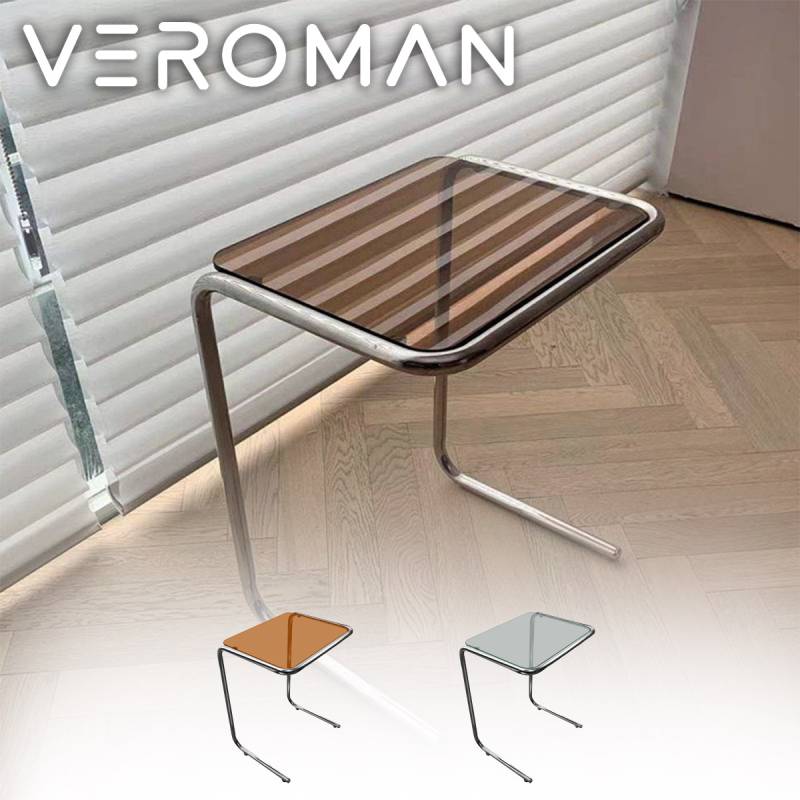 VeroMan クリア サイドテーブル クリア家具 コーヒーテーブル