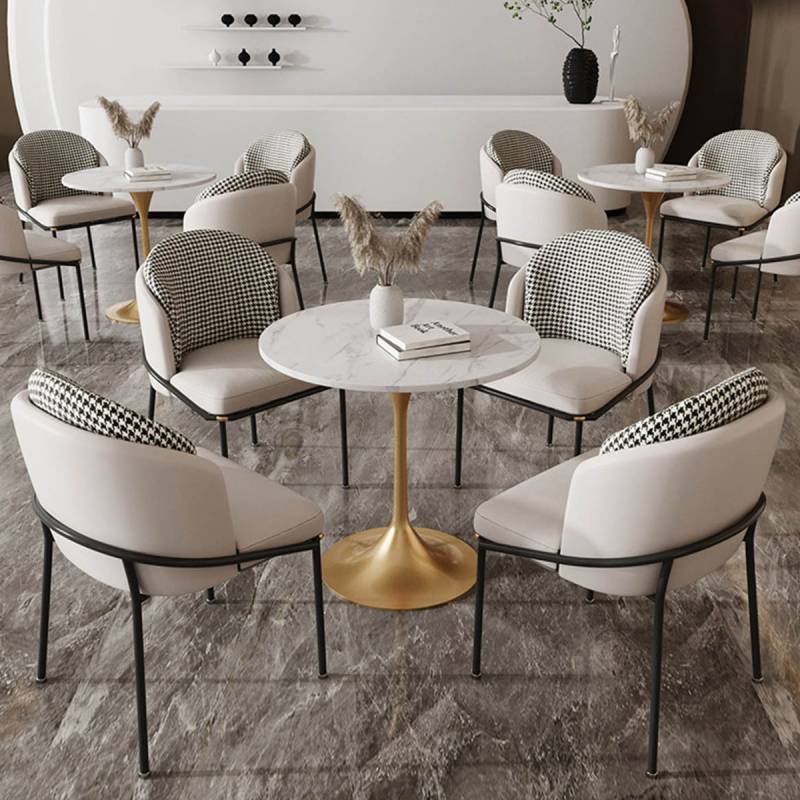 VeroMan ラウンジチェア ロビーチェア ダイニングチェア 千鳥格子