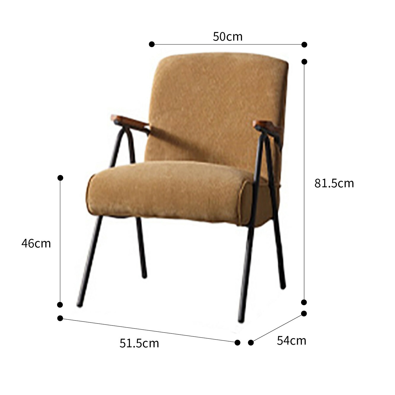 VeroMan ソファ 1人掛け 椅子 肘おき付き クッション リラックス 読書