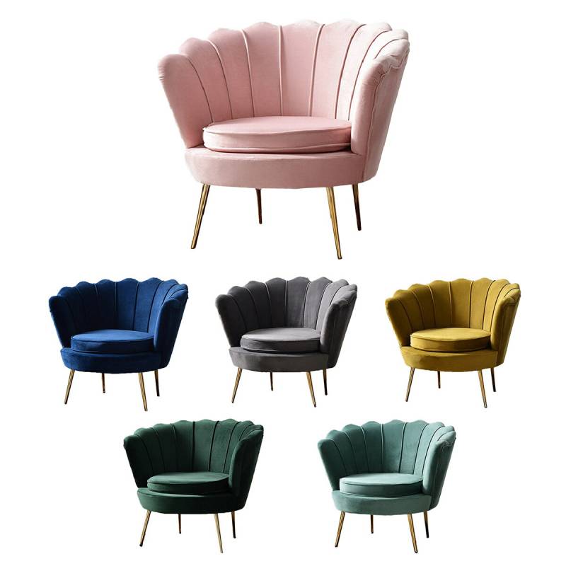 VeroMan ソファ シェル チェア 貝 一人掛け ラウンジチェア パーソナル