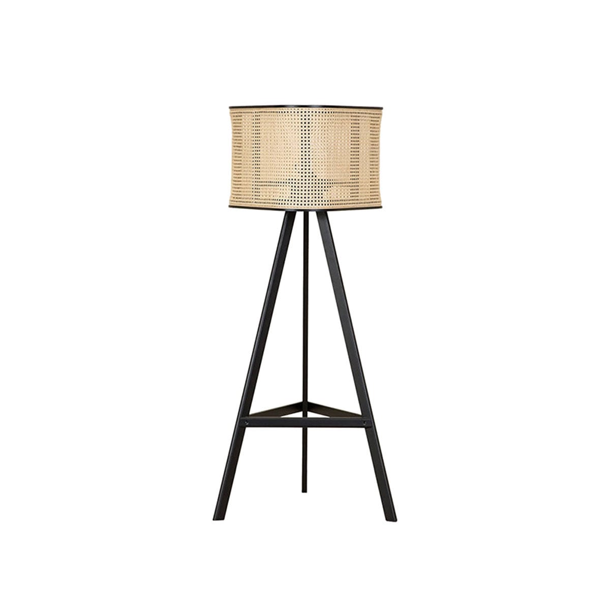 VeroMan フロアライト ランプ ラタン編み ライト 間接照明 ベッド