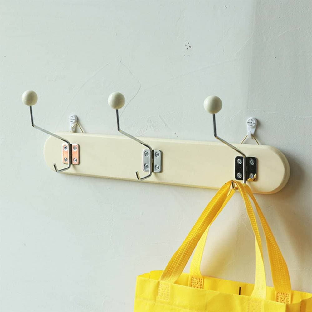 VeroMan 3列 壁掛けハンガー 壁掛けフック フック コートラック ラック 壁掛け 韓国インテリア レトロ ビンテージ風